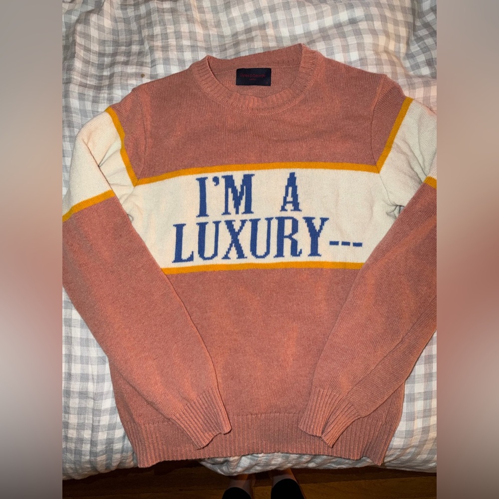 Rowing Blazers I’m a Luxury Few Cam Afford Sweater